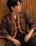 FULL AAGOR KIMONO- BLACK EMBER