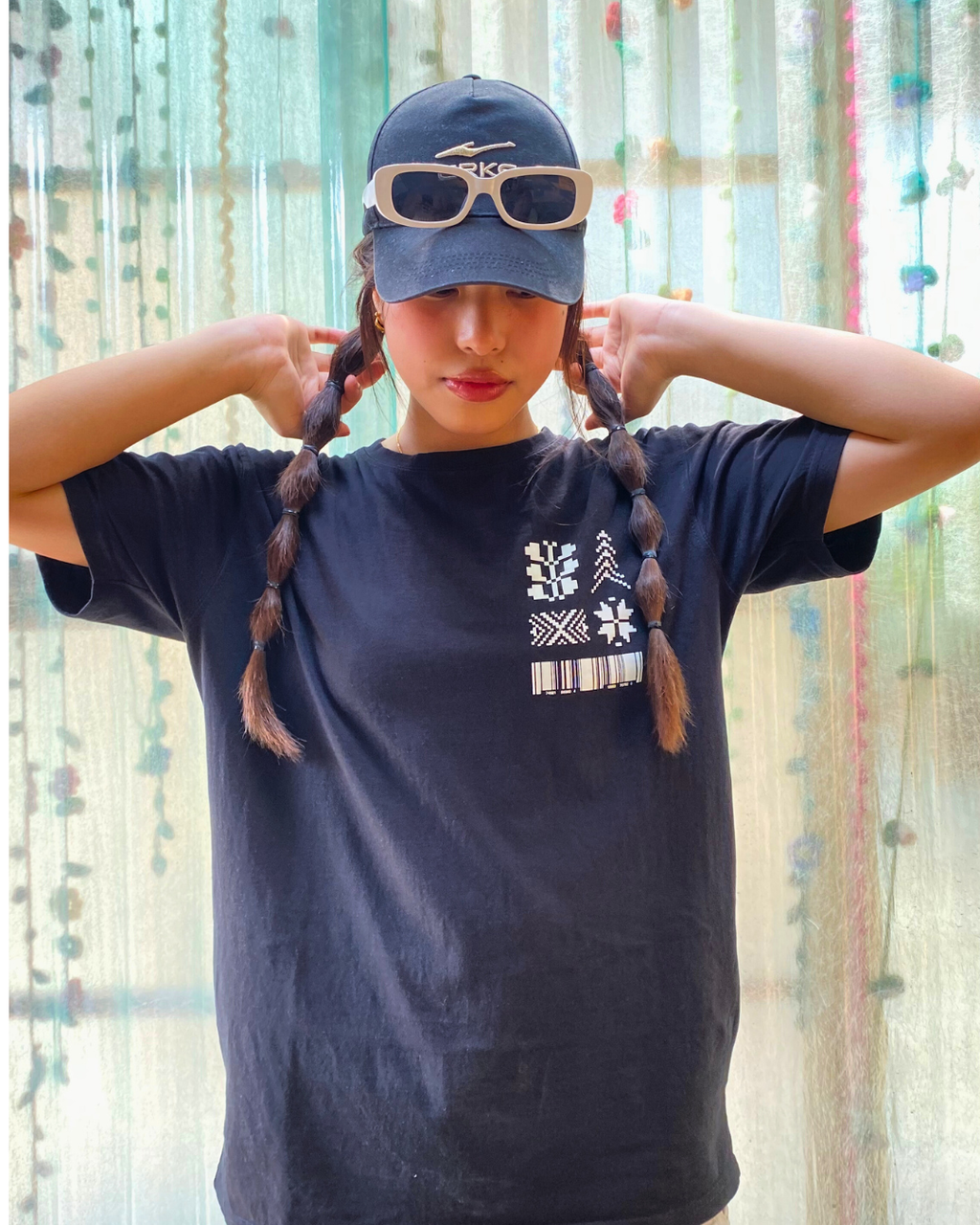 Oversized 'What's your Aagor ?' T-Shirt