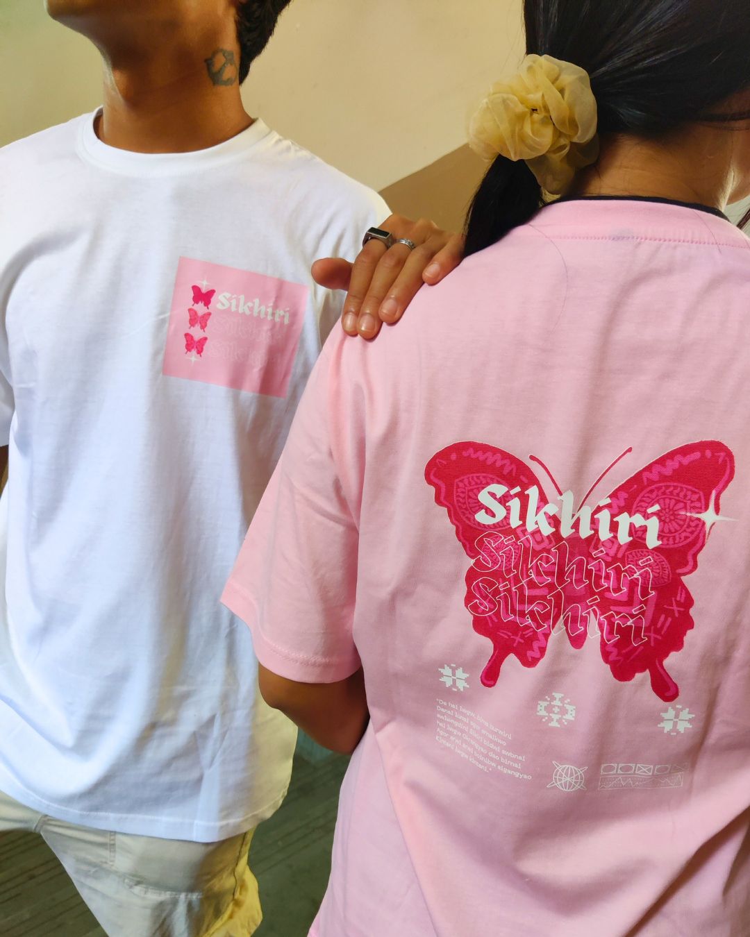 Oversized 'Sikhiri' Couple T-Shirt