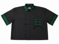 MODERN CHEONGSAM BOXY SHIRT MIDNIGHT HILL