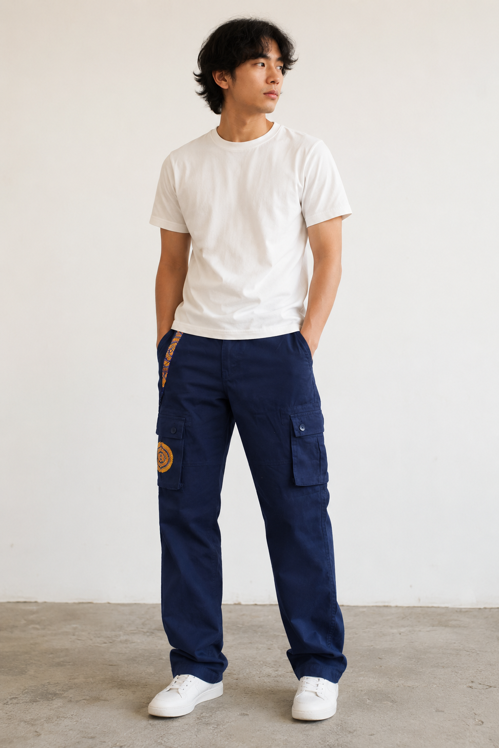 Cargo Pant Indigo Blue