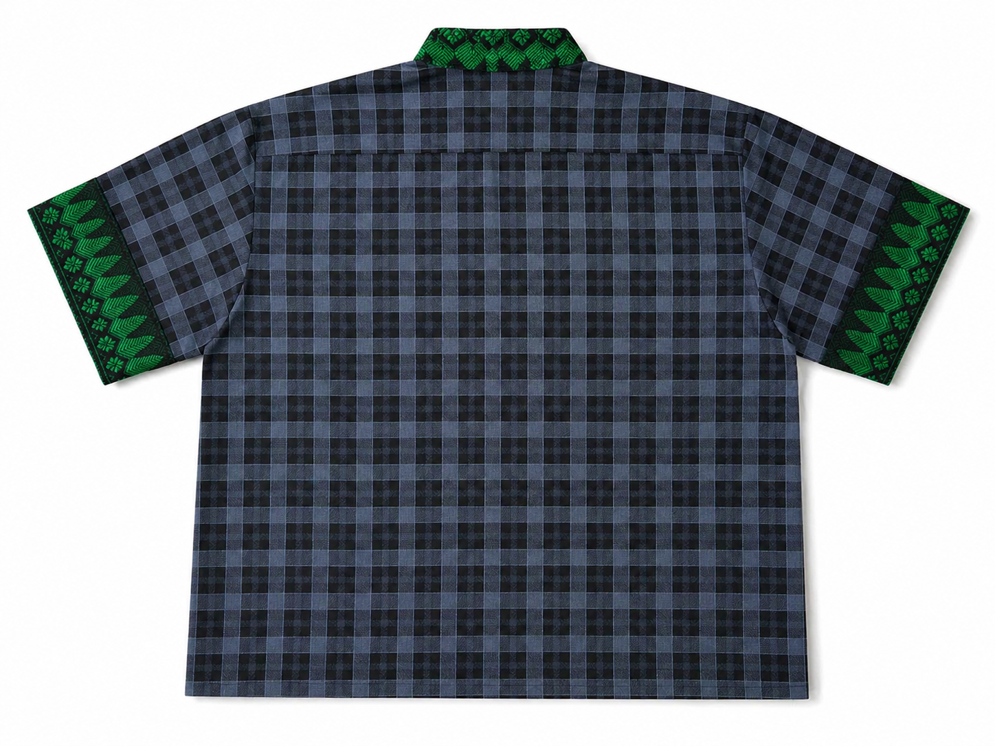 MODERN CHEONGSAM BOXY SHIRT MOONLIT HILL