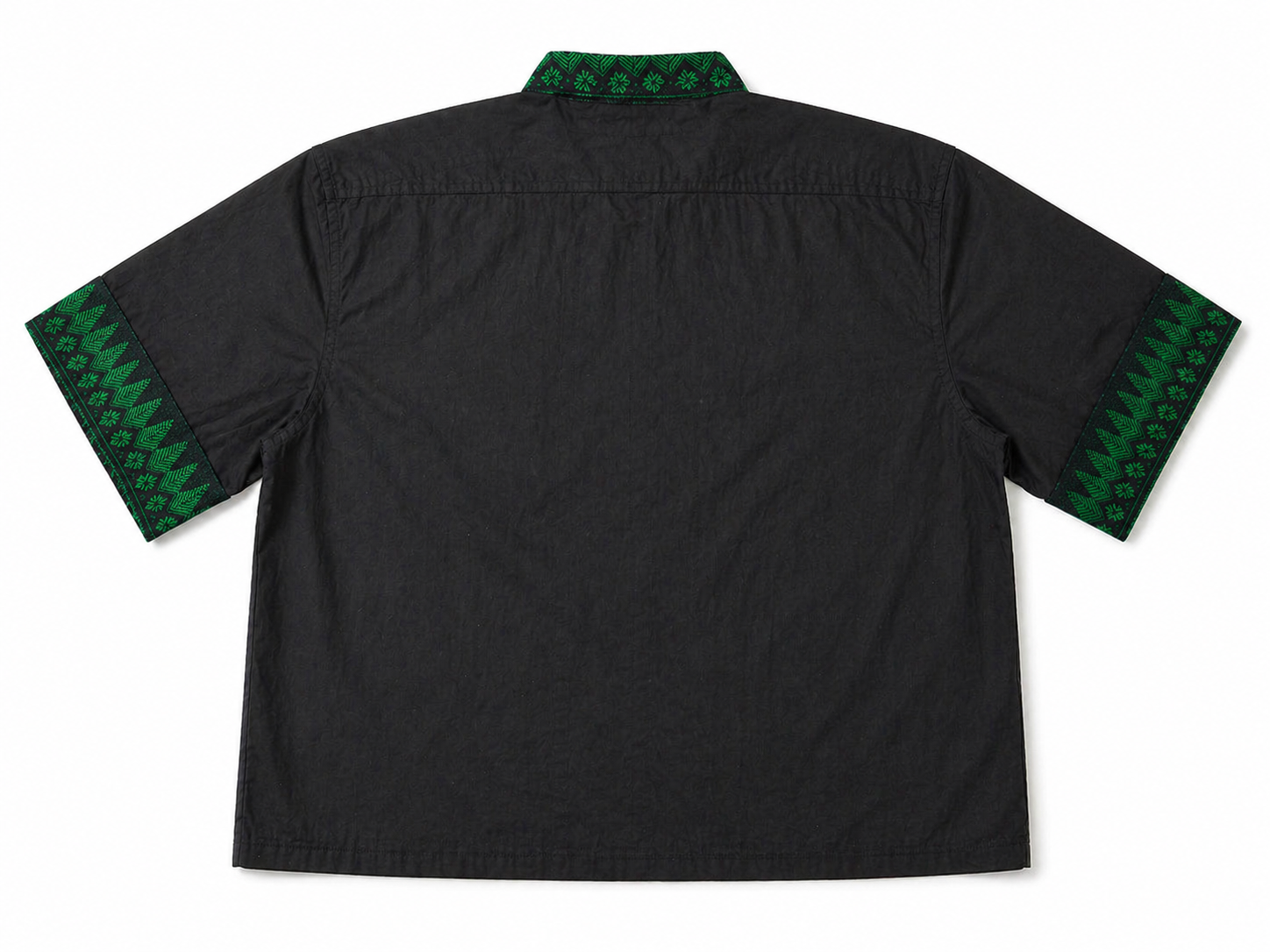 MODERN CHEONGSAM BOXY SHIRT MIDNIGHT HILL