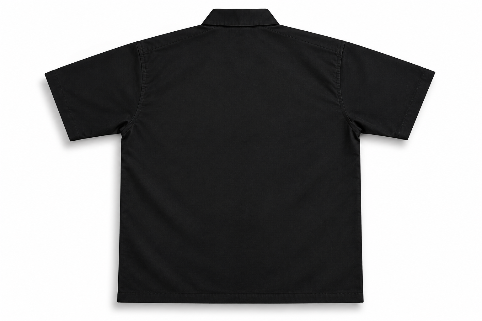 MODERN CHEONGSAM BOXY SHIRT ALL BLACK