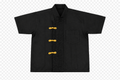 MODERN CHEONGSAM BOXY SHIRT ALL BLACK