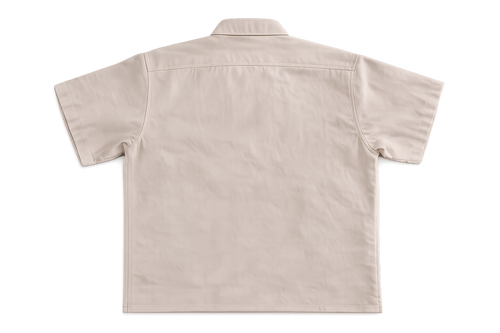 FORMAL CHEONGSAM BOXY SHIRT - Beige