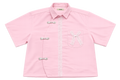 FORMAL CHEONGSAM BOXY SHIRT -PINK