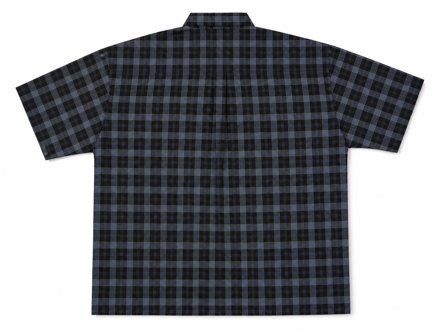 MODERN CHEONGSAM BOXY SHIRT DEEP SEA
