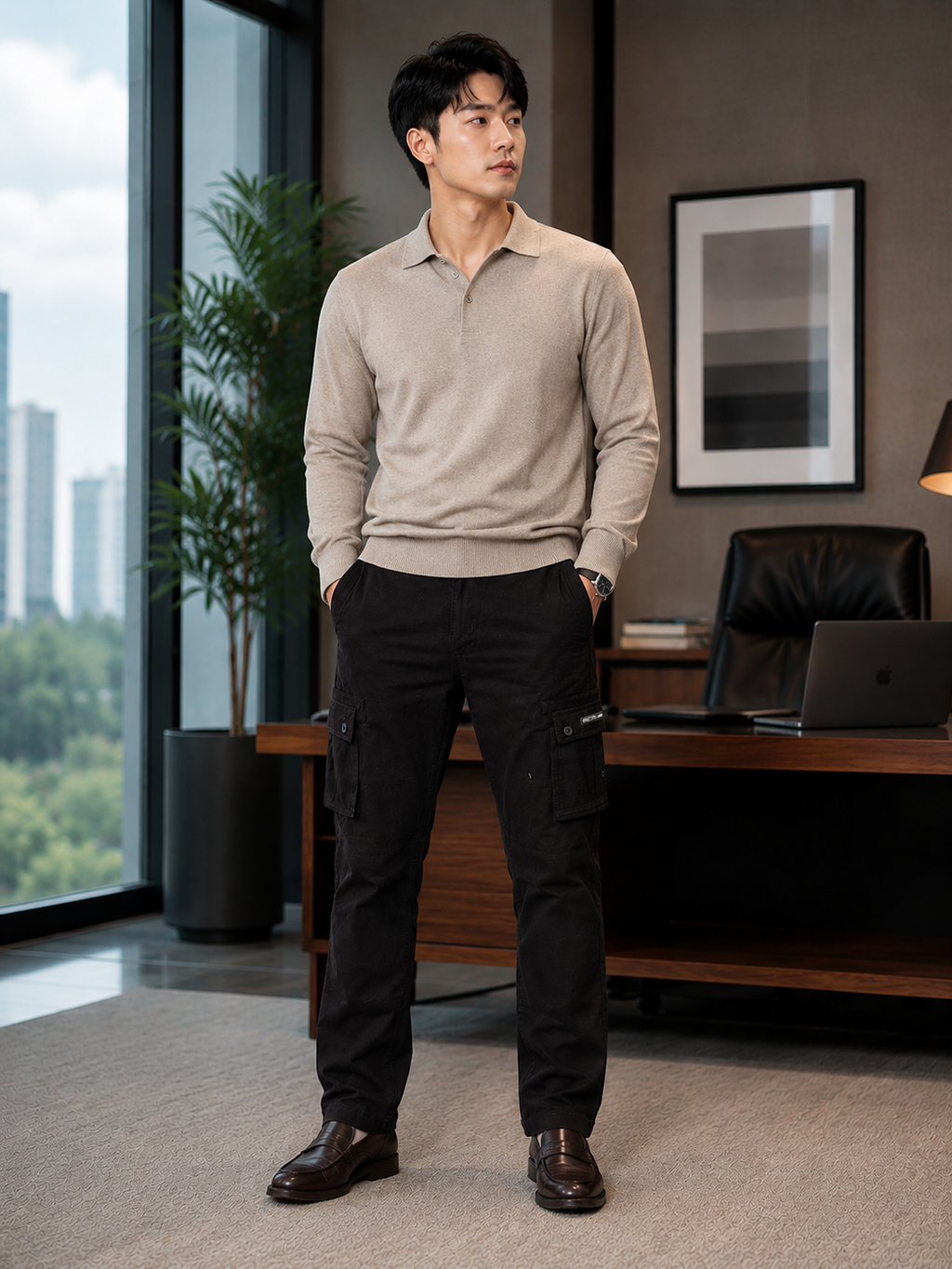 Cargo Pant Black