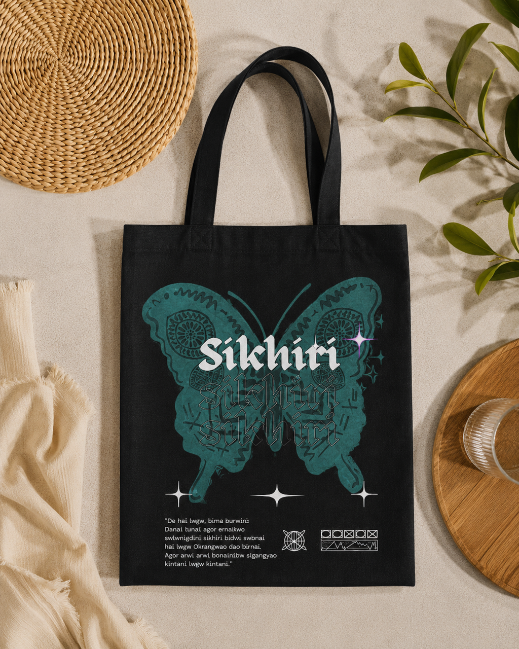TOTE BAGS : Sikhiri
