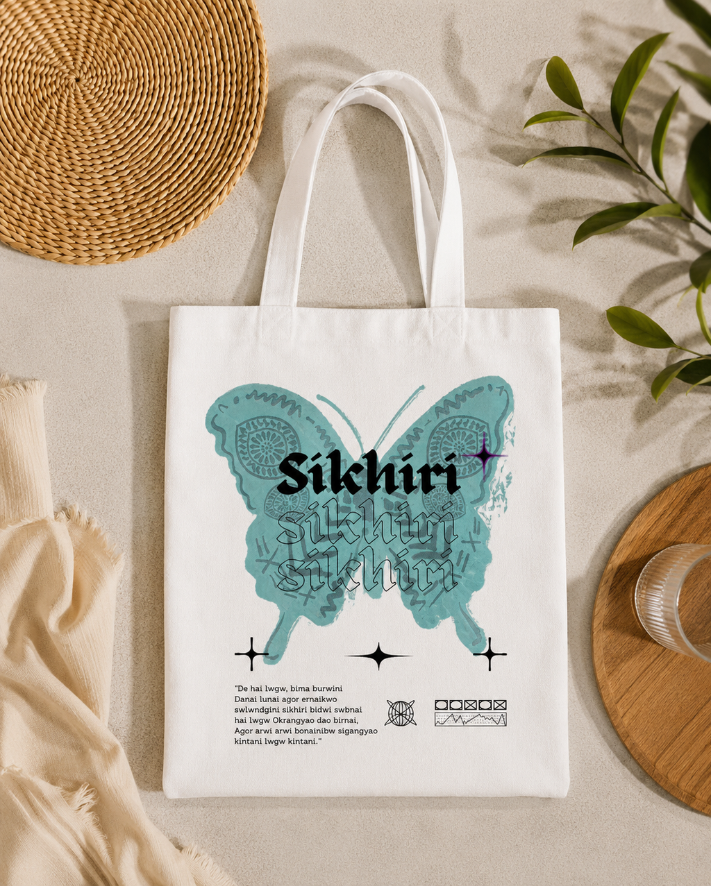TOTE BAGS : Sikhiri