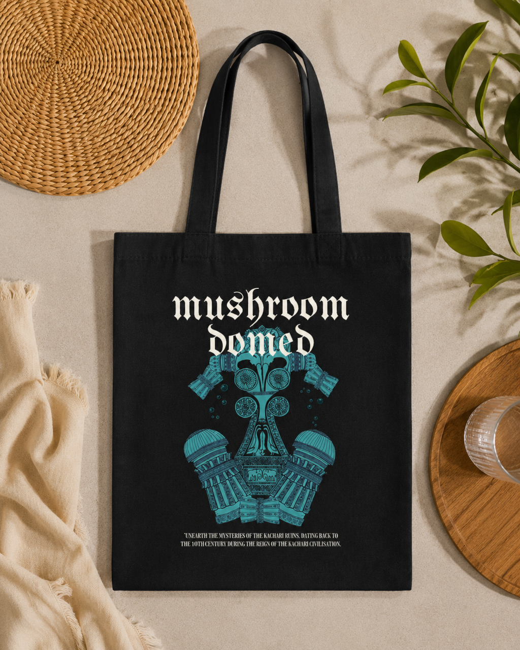 TOTE BAGS : Mushroom Domed