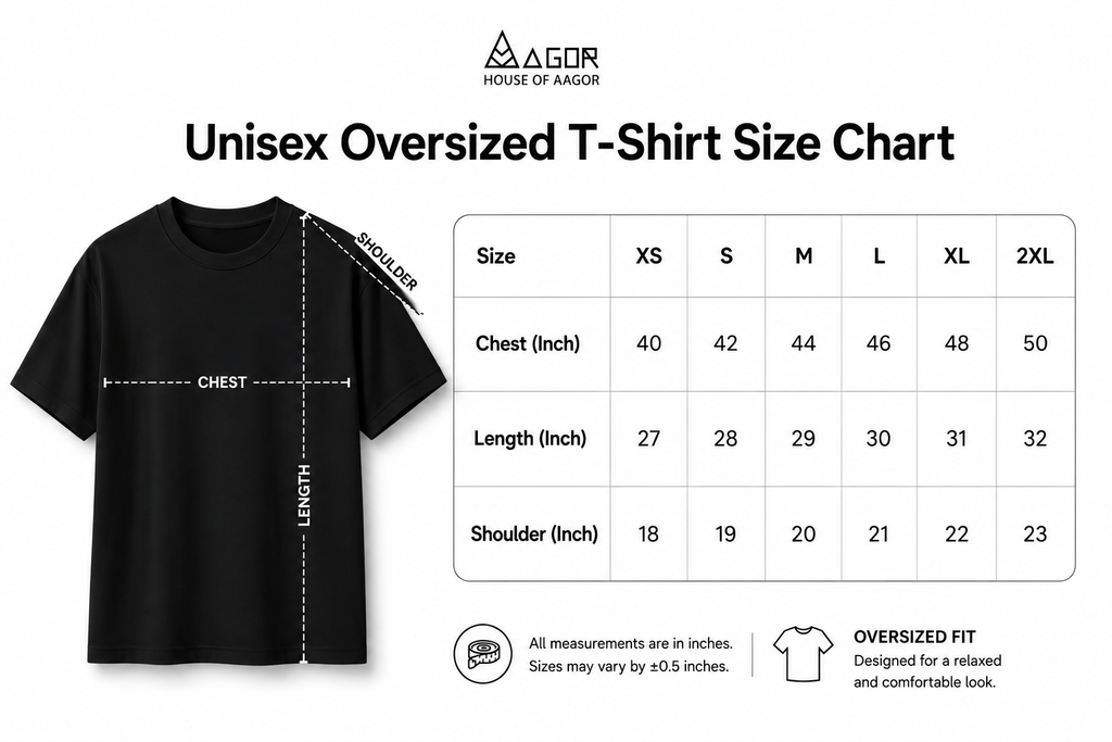 Oversized 'Mushroom Domed' T-Shirt