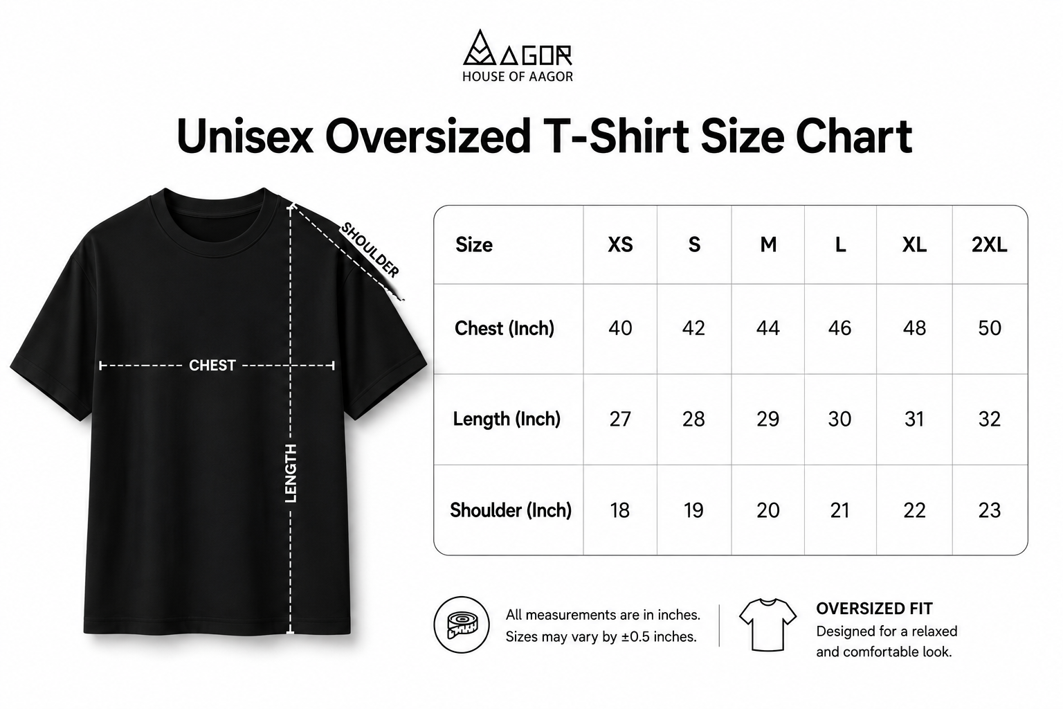 Oversized 'Mushroom Domed' T-Shirt