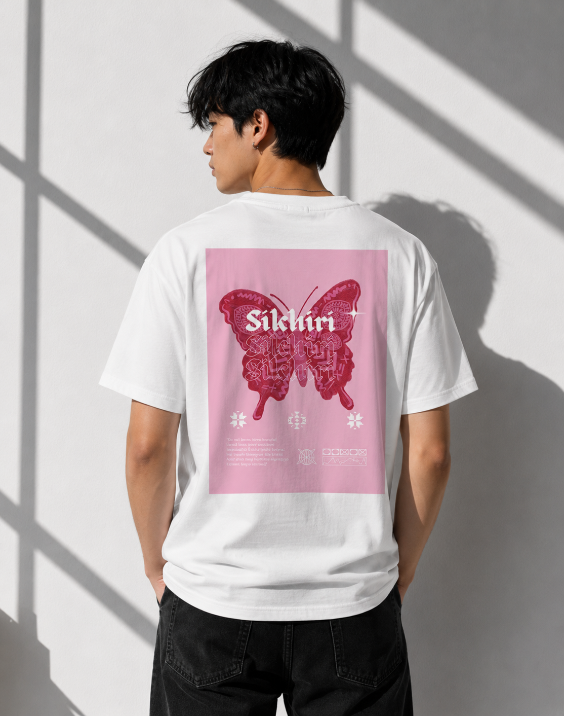 Oversized 'Sikhiri' Couple T-Shirt