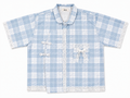 MODERN CHEONGSAM BOXY SHIRT CLOUDY