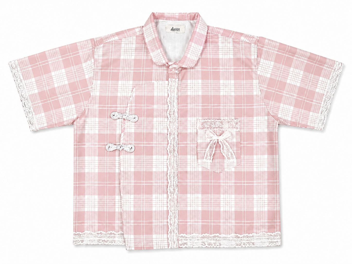 MODERN CHEONGSAM BOXY SHIRT ROSIE