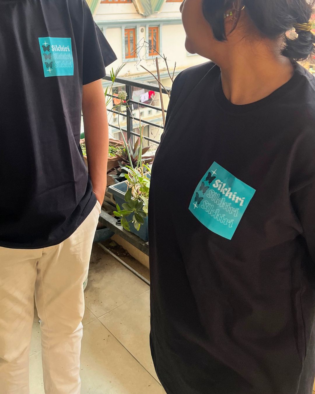 Oversized 'Sikhiri' Couple T-Shirt