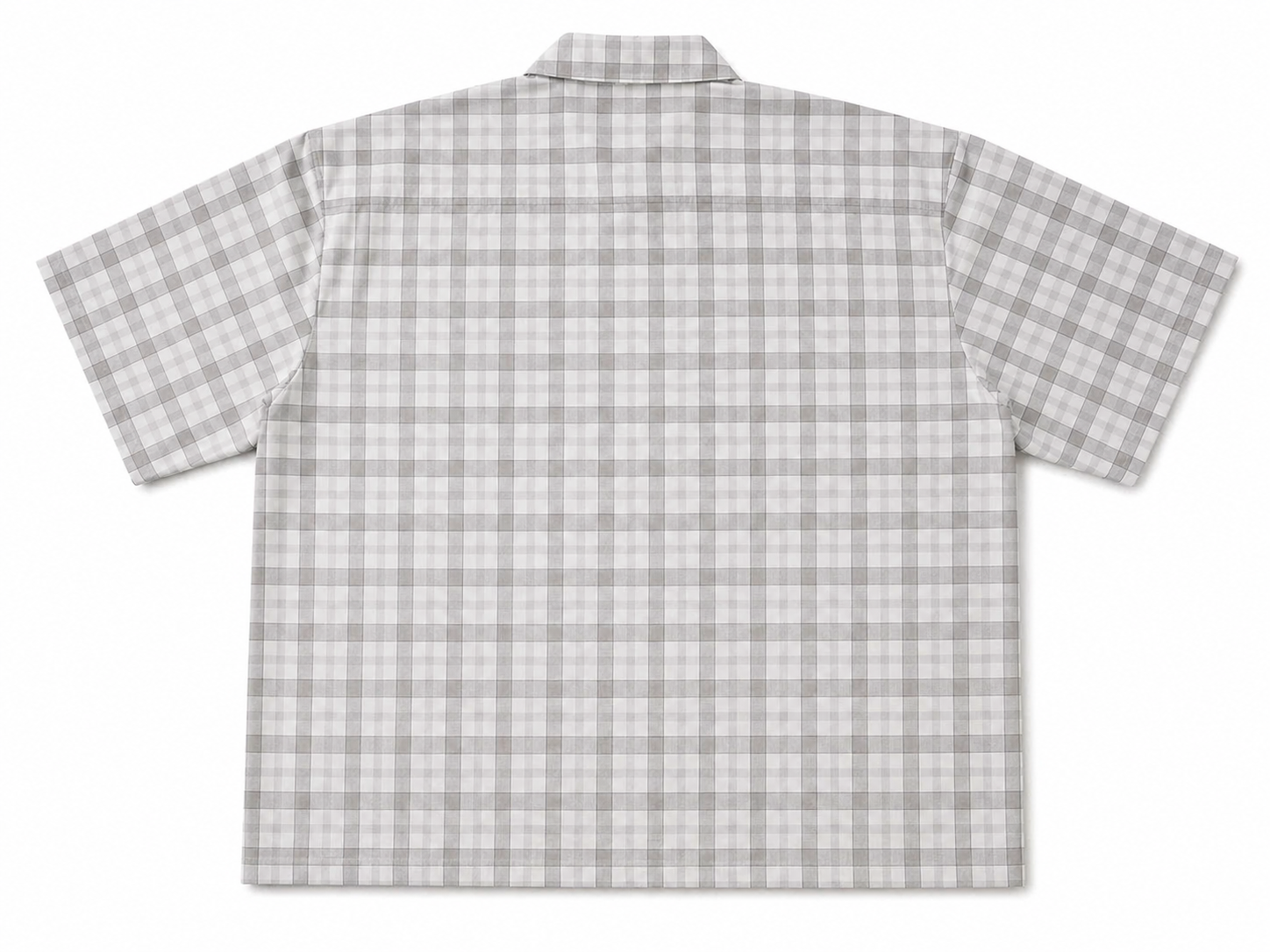 MODERN CHEONGSAM BOXY SHIRT SOFT ASH
