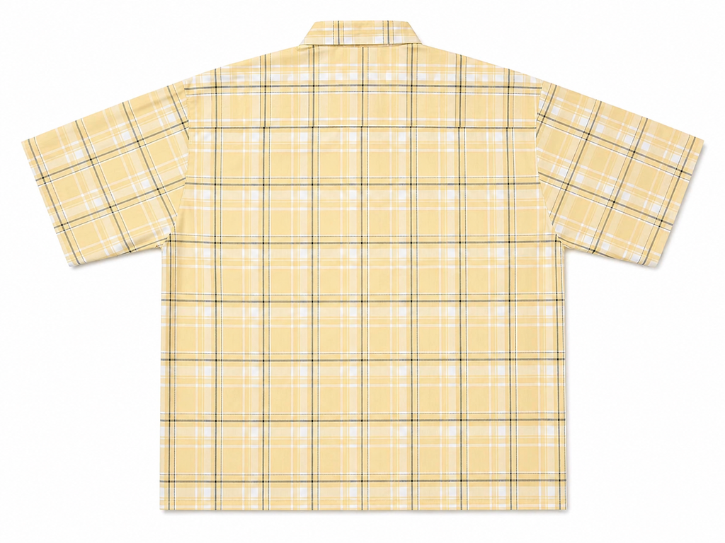 MODERN CHEONGSAM BOXY SHIRT BUTTER YELLOW