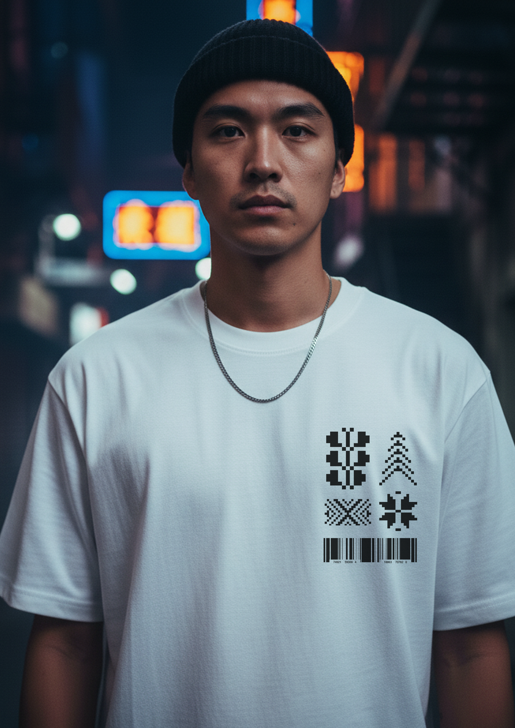 Oversized 'What's your Aagor ?' T-Shirt